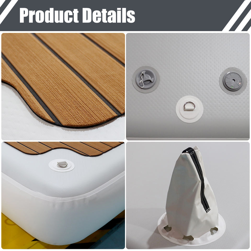 Надувной понтон из ПВХ