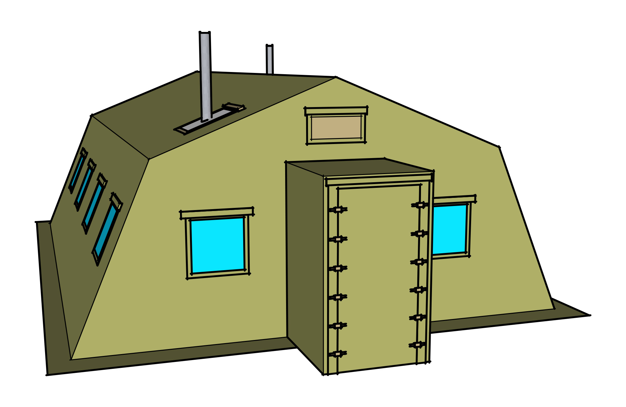 Палатка М-20