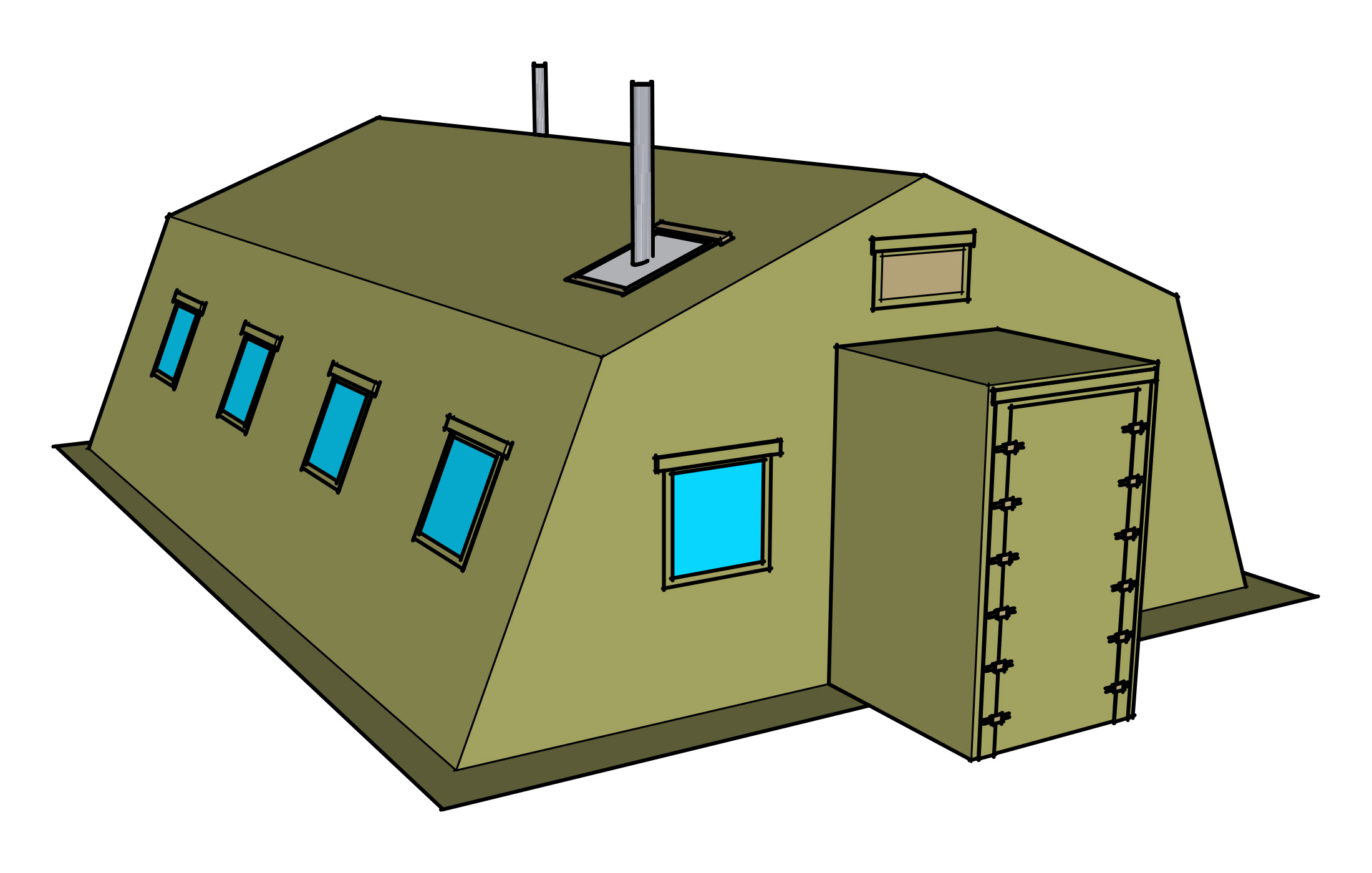 Палатка М-20
