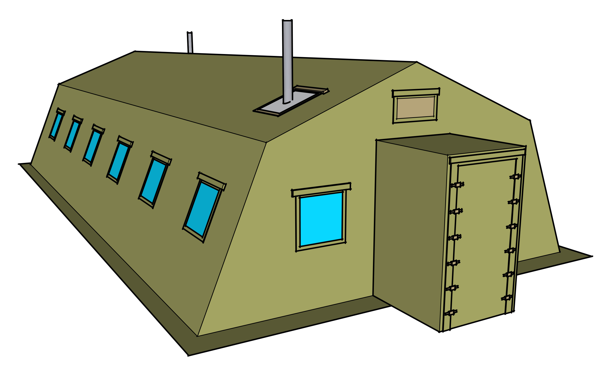 Палатка М-50