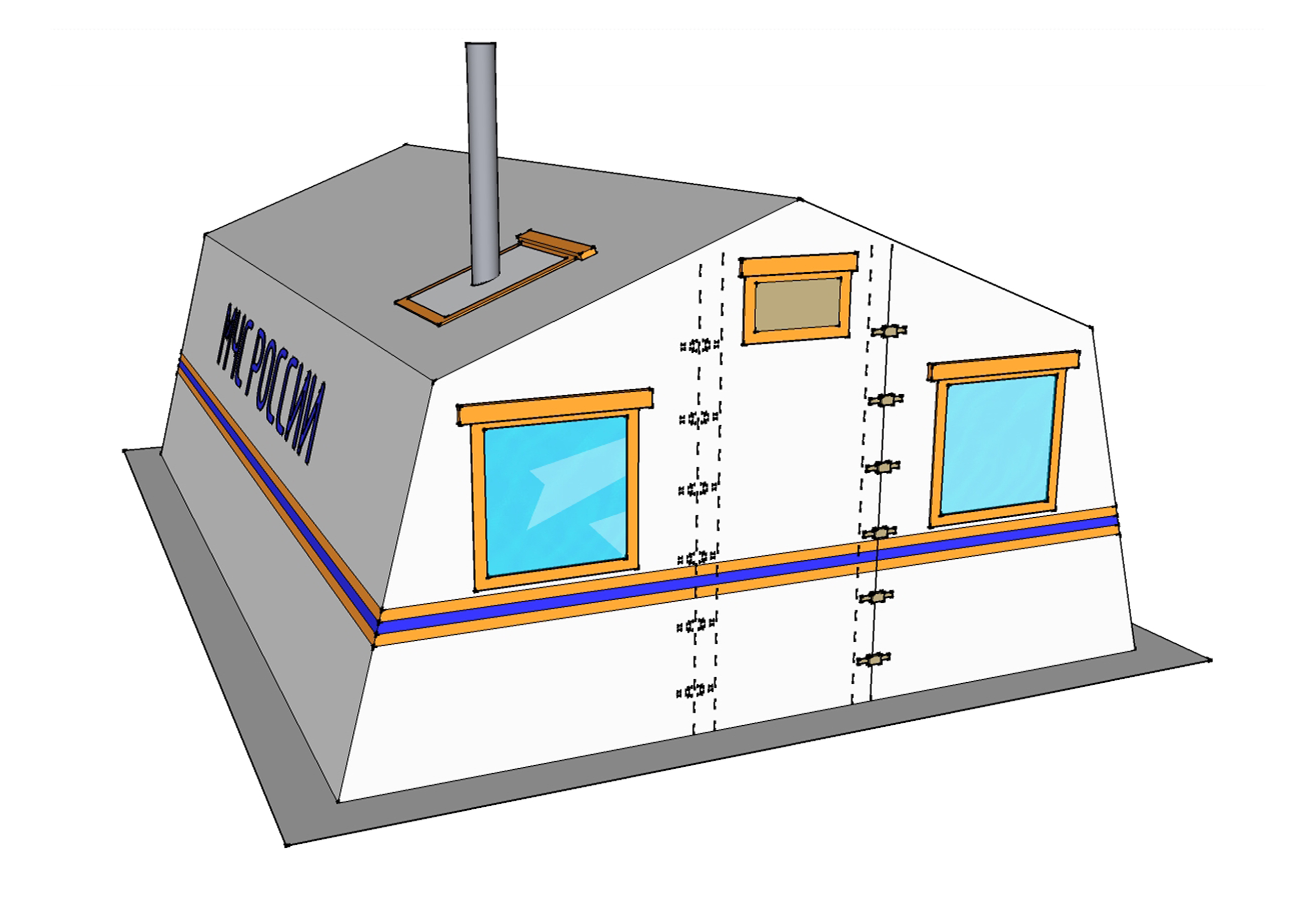 Палатка М-10 для МЧС